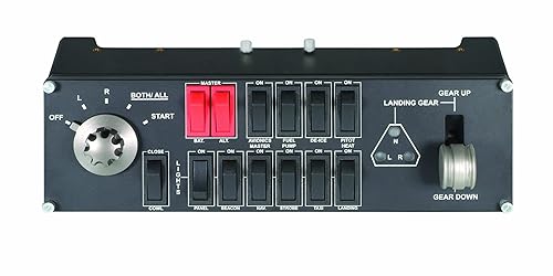 Logitech G Saitek PRO Flight Switch Panel (945-000030) WHITE