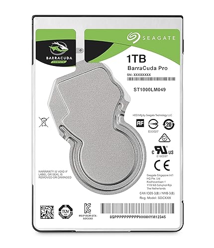 Seagate Barracuda Pro ST1000LM049 Hard Drive Disk