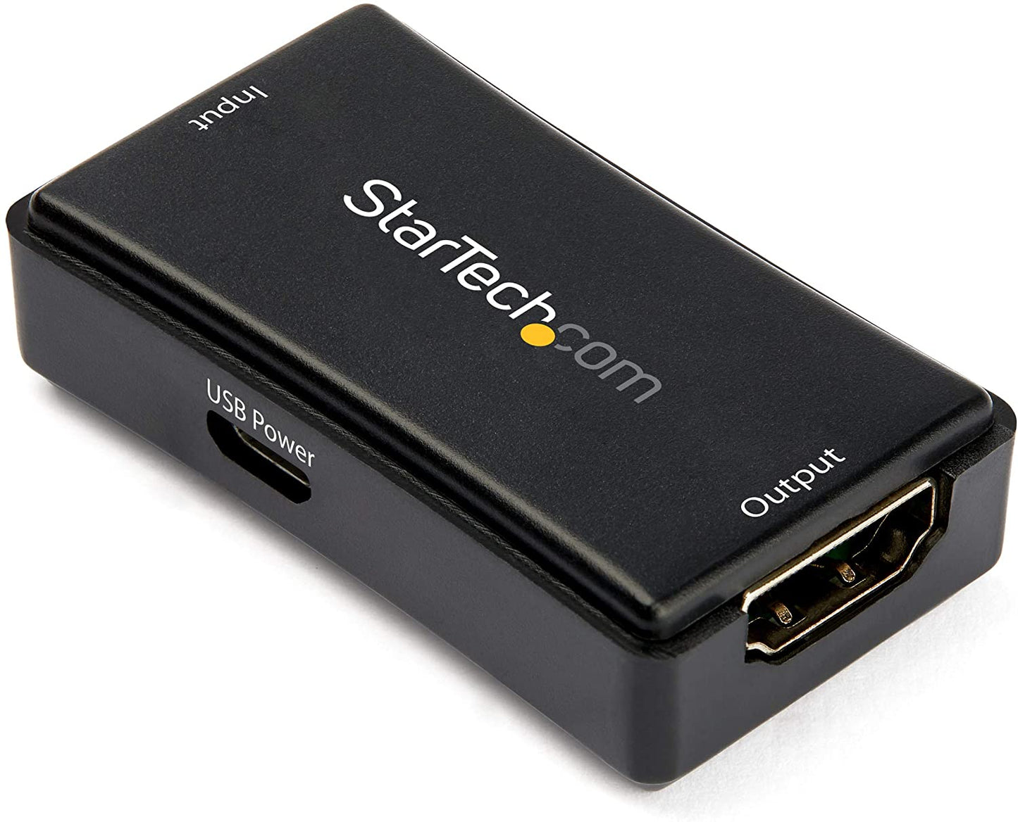 StarTech.com 45ft / 14m HDMI Signal Booster - 4K 60Hz - USB Powered - HDMI Inline Repeater &amp; Amplifier - 7.1 Audio Support (HDBOOST4K2)