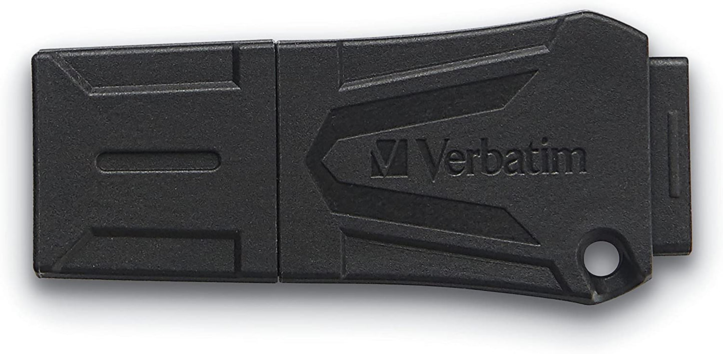 Verbatim 32GB ToughMAX USB 2.0 Flash Drive - Extremely Durable Thumb Drive - Black