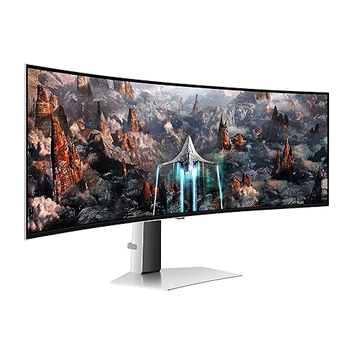 Samsung 49 inch Odyssey 0.03 ms 240 Hz OLED G9 Gaming Monitor (LS49CG932SNXZA) -[Canada Version] (2023)