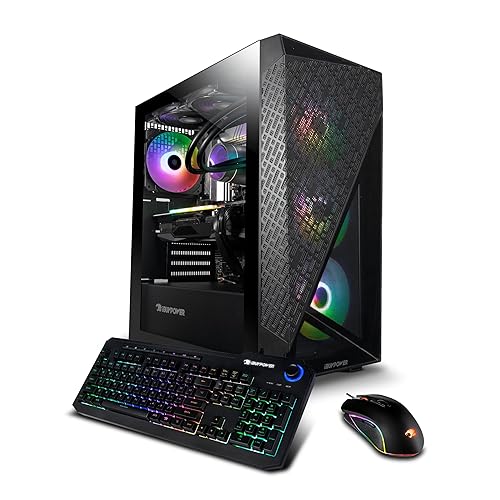 iBUYPOWER SlateMesh Gaming PC Computer Desktop,13th Gen Intel Core i7-13700F, NVIDIA GeForce RTX 4060 8GB, 32GB DDR4 RAM, 2TB SSD + 2TB HDD, WiFi Ready, Windows 11 Home 32GB RAM I 2TB SSD + 2TB HDD