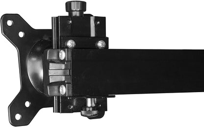StarTech.com Wall Mount Dual Monitor Arm Articulating Ergonomic VESA Wall Mount for 2X 24 Displays Synchronized Adjustable Crossbar Tilt/Swivel/Rotate- Double Screen Mount Bracket