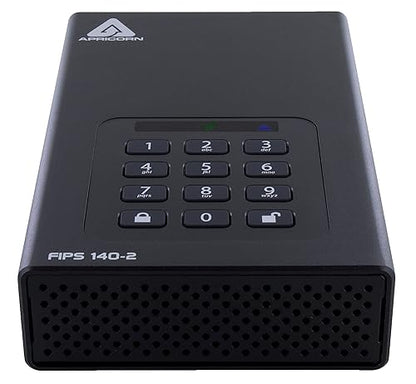 Apricorn Aegis Desktop 2 TB FIPS 140-2 Validated 256-Bit Encrypted Hard Drive (ADT-3PL256F-2000)