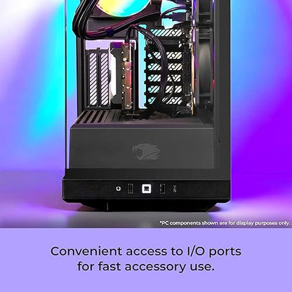 iBUYPOWER Y40 PRO Black Gaming PC Desktop Computer Intel Core Ultra 9 285 CPU, NVIDIA GeForce RTX 5080 16GB GPU, 32GB DDR5 RGB 5200MHz RAM, 2TB NVMe SSD, Windows 11 Home, Keyboard, Mouse- Y40BI9N5801