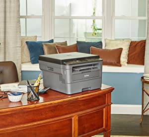 Brother Monochrome Laser HLl2390DW, Wireless Networking, Duplex Printing, Refresh Subscription and Amazon Dash Replenishment Ready New Model: HLL2390DW