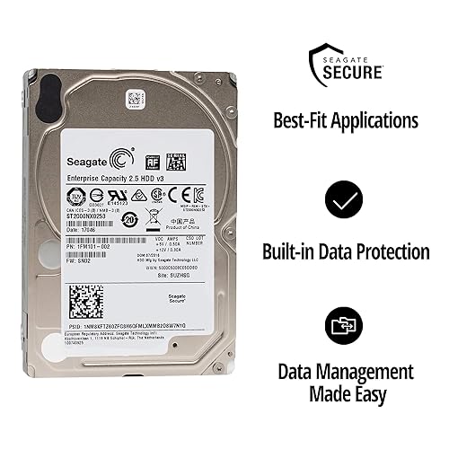 Seagate ST2000NX0273 2 TB 2.5 Inch Internal Hard Drive - SAS