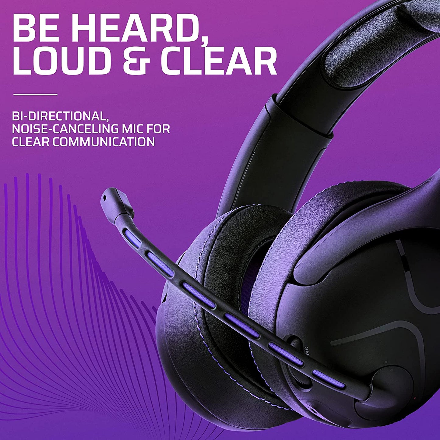 Pdp Victrix Gambit Black Wireless and Wired Gaming Headset with Mic - PlayStation PS4, PS5 - Esports-Ready Pro Audio, Noise Cancelling Microphone, Ultra-Comfort Over the Ear Headphones