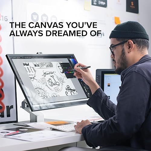 ALOGIC Clarity Max Touch 32" UHD 4K Monitor with USB-C Power Delivery, Webcam and Touch Screen | 4k Monitor | 65W Power Delivery | 8MP Smart Webcam