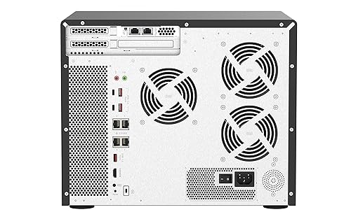 QNAP TVS-h1688X-W1250-32G-US High-Speed Media NAS with Intel® Xeon® W-1250 CPU and Two 10GbE Ports