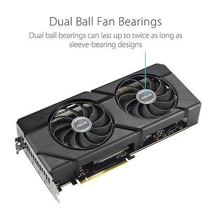 ASUS Dual RX7700XT O12G GDDR6X (PCIe 4.0, 12GB GDDR6X, HDMI 2.1, DisplayPort 2.1)