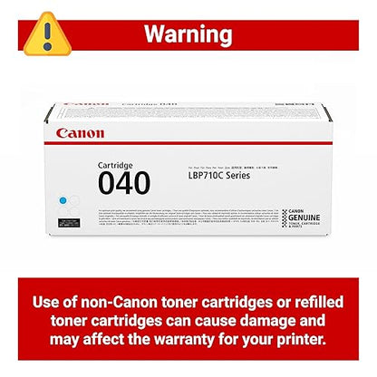 Canon 040C 0458C001 Original Cyan Toner Cartridge