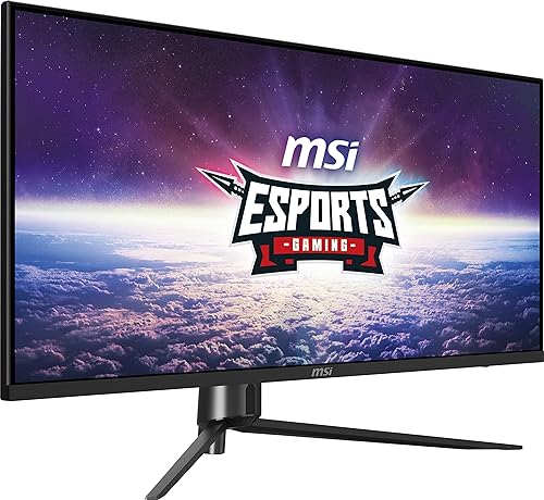 MSI MAG401QR, 40 Gaming Monitor, 3440 x 1440(UWQHD), IPS, 155Hz, FreeSync Premium, HDR400, HDMI, Displayport, USB C, Tilt
