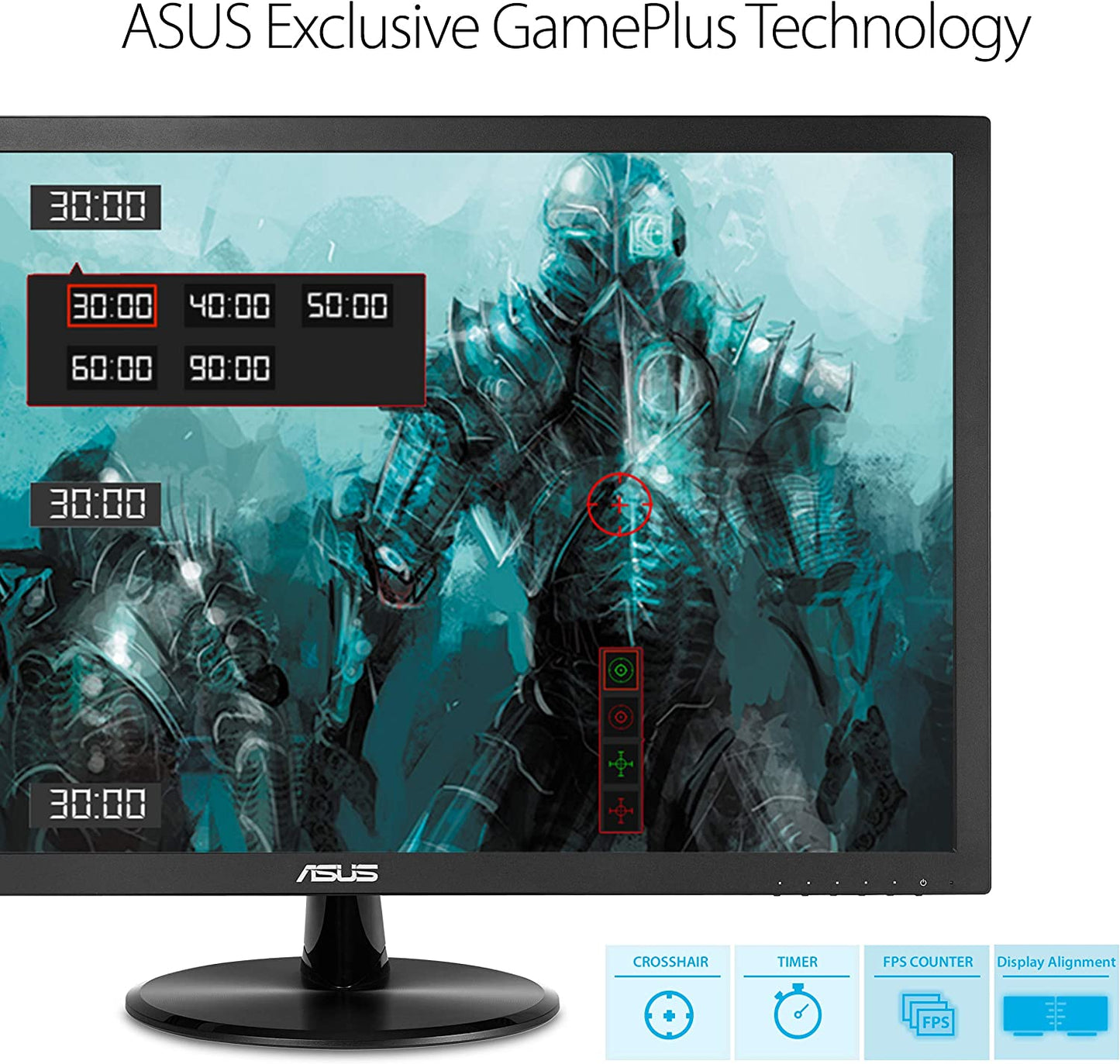 ASUS VP228HE 21.5” Full HD 1920x1080 1ms HDMI VGA Eye Care Monitor,BLACK 21.5" HDMI, D-Sub