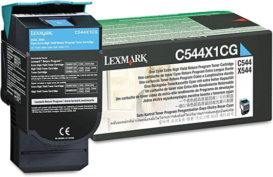 LEXMARK LEXC544X1CG LEXMARK BR X544N - 1-XHI RTN PROG CYAN