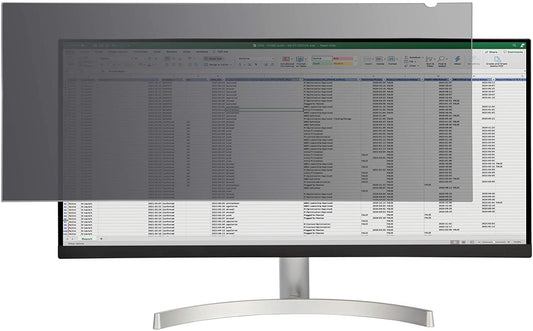 StarTech.com Monitor Privacy Screen for 34 inch Ultrawide Display - 21:9 Widescreen - Computer Screen Security Filter - Blue Light Reducing Protector - Matte/Glossy - +/-30 Degree (PRIVSCNMON34W) 34" 21:9