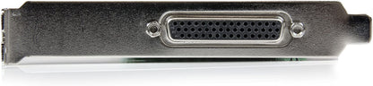 StarTech.com 4 Port PCI Express PCIe Serial Combo Card with Breakout Cable - 2 x RS232 2 x RS422 / RS485 - Dual Profile (PEX4S232485)