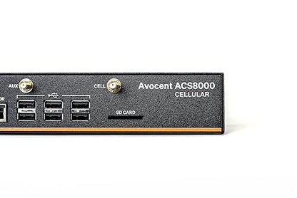 Vertiv Avocent ACS8000 Serial Console, 16 Port Console Server, Dual AC Power, AT&T and Verizon Support, 4G LTE Cellular Connectivity, Remote Data Center and Out of Band Management(ACS8016-NA-DAC-400) Dual Carrier 4G/LTE 16-Port, Dual AC