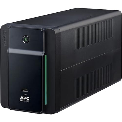 APC UPS 1200VA Line Interactive UPS Battery Backup, BVK1200M2 Backup Battery with AVR, 2 USB Charging Ports (Type C/Type A), Back-UPS Uninterruptible Power Supply