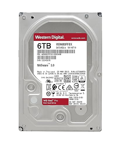 Western Digital WD - Red Pro 6TB 3.5 Inch 7200 RPM Internal Hard Drive