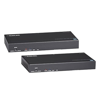 Black Box Network Services Extend 4k Displayport Audio and Video USB Rs-232 and Power Up to 330