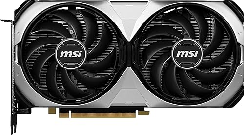MSI Gaming RTX 4070 Ti Super 16G Ventus 2X OC Graphics Card (NVIDIA RTX 4070 Ti Super, 256-Bit, Boost Clock: 2655 MHz, 16GB GDRR6X 21 Gbps, HDMI/DP, Ada Lovelace Architecture)