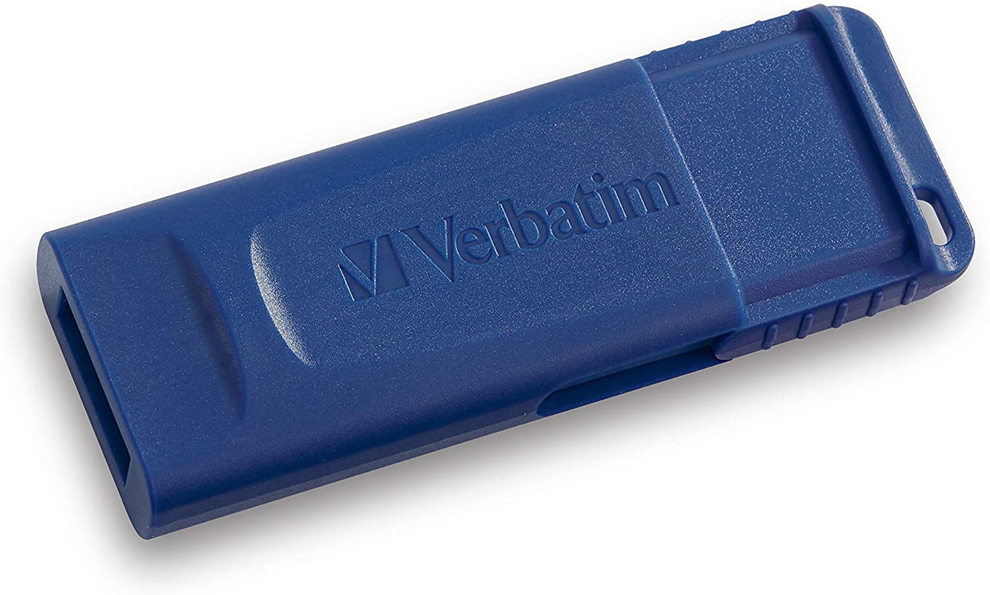 Verbatim 8GB USB 2.0 Flash Drive - Cap-LESS &amp; Universally Compatible - 5 Pack - Blue - 99121 8 GB-5 Pack Standard Packaging