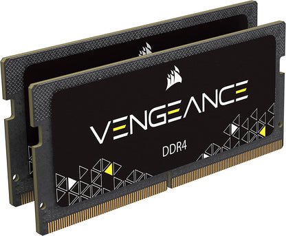 Corsair Memory Kit 16GB (2x8GB) DDR4 2400MHz SODIMM Memory, (2 x 8GB) 2400Mhz C16 (2 x 8GB) ddr4