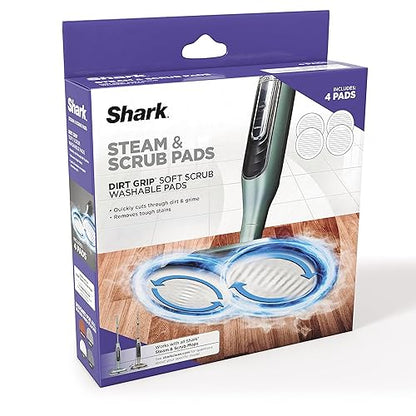 Shark XKITP7000C Dirt Grip Soft Scrub Washable Pads (Canadian Version)