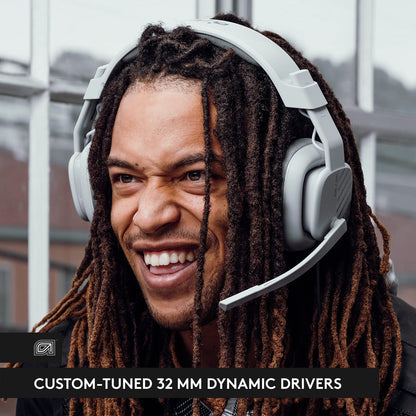 Astro gaming Astro A10 Gaming Headset Gen 2 Wired Headset - Over-Ear Gaming Headphones with flip-to-Mute Microphone, 32 mm Drivers, for Xbox Series X|S, Xbox One, Playstation 5/4, Nintendo Switch, PC, Mac - Grey Grey Gen 2 Cross Platform Headset Only