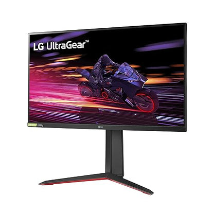 LG Ultragear 27GP750-B 27” FHD Gaming Monitor - IPS, 240Hz, 1ms, NVIDIA G-SYNC & AMD FreeSync Premium, HDR10, Adjustable Stand, sRGB 99%, Crosshair, Black Stabilizer