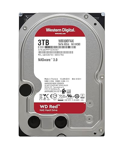 Western Digital Red NAS - Hard Drive - 3 TB