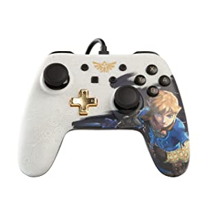 PowerA Wired Controller for Nintendo Switch - Link, Gamepad, Game controller, Wired controller, Officially licensed Link Controller
