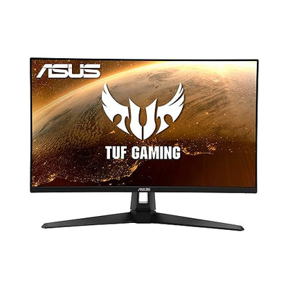 ASUS TUF Gaming 27" 2K HDR Monitor (VG27AQ1A) - QHD (2560 x 1440), IPS, 170Hz (Supports 144Hz), 1ms, Extreme Low Motion Blur, Speaker, G-SYNC Compatible, VESA Mountable, DisplayPort, HDMI 27" IPS QHD 1ms 170Hz G-SYNC