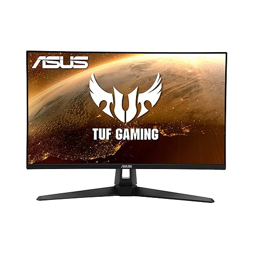 ASUS TUF Gaming 27" 2K HDR Monitor (VG27AQ1A) - QHD (2560 x 1440), IPS, 170Hz (Supports 144Hz), 1ms, Extreme Low Motion Blur, Speaker, G-SYNC Compatible, VESA Mountable, DisplayPort, HDMI 27" IPS QHD 1ms 170Hz G-SYNC