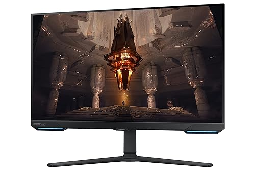 SAMSUNG Odyssey G70B Series 32-Inch 4K UHD Gaming Monitor, IPS Panel, 144Hz, 1ms, HDR 400, G-Sync and FreeSync Premium Pro Compatible, Ultrawide Game View - LS32BG702ENXGO LS32BG702ENXGO 32 inch