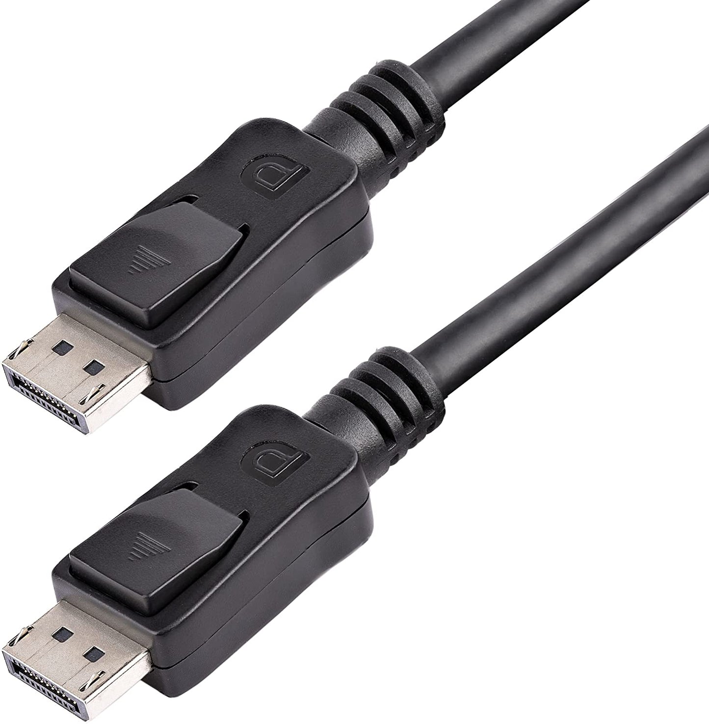 Startech 6ft (2m) DisplayPort 1.2 Cable 10 Pack, 4K Ultra HD VESA Certified DisplayPort Cable, HBR2, DP to DP Cable for Monitor, Latching DP Connectors - DP 1.2 Cable Male/Male (DISPLPORT6L10PK)