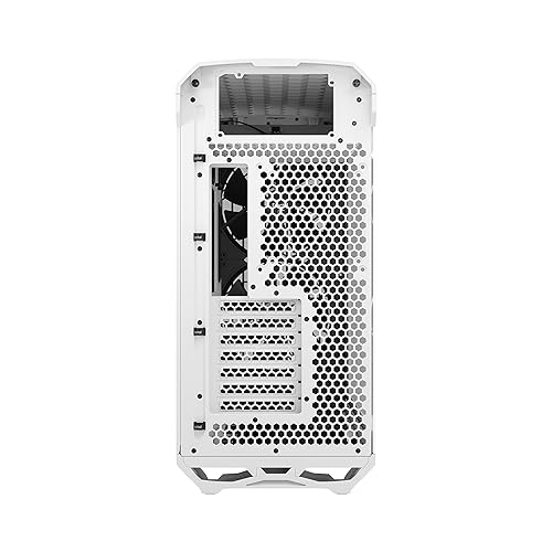 ractal Design Torrent White TG Clear Tint - White - Tempered Glass, Steel - 6 x Bay - 5 x 7.09" , 5.51" x Fan(s) Installed - 0 - ATX, EATX, Micro ATX, ITX, SSI EEB, SSI CEB Motherboard Supported - 7 x Fan(s) Supported - 0 x External 5.25" Bay