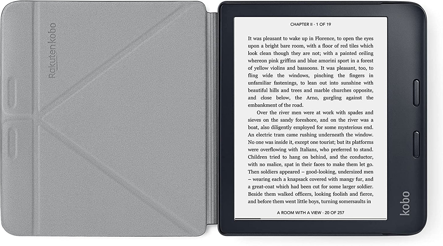 Kobo Libra 2 SleepCover Case | Lavender | Sleep/Wake Technology | Built-in 2-Way Stand | Vegan Leather | Compatible with 7” Kobo Libra 2 eReader Lavendar