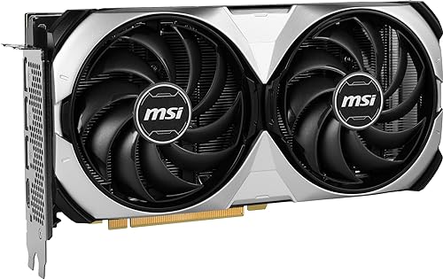 MSI Gaming GeForce RTX 4070 Ti 12GB GDRR6X 192-Bit HDMI/DP Nvlink TORX Fan 4.0 Ada Lovelace Architecture Graphics Card (RTX 4070 Ti Ventus 2X 12G OC)