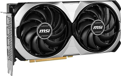 MSI Gaming GeForce RTX 4070 Ti 12GB GDRR6X 192-Bit HDMI/DP Nvlink TORX Fan 4.0 Ada Lovelace Architecture Graphics Card (RTX 4070 Ti Ventus 2X 12G OC)