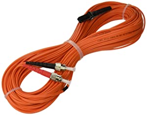 C2g/ cables to go C2G/Cables to Go 33143 MTRJ/ST Duplex 62.5/125 Multimode Fiber Patch Cable (20 Meters, Orange)