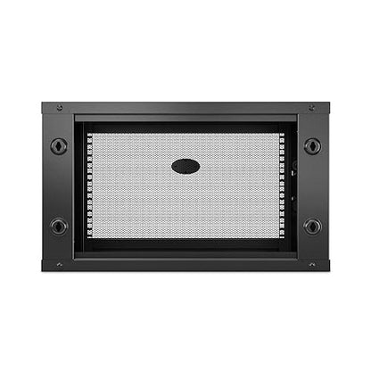 APC/Schneider Electric - AR106SH6 - Netshelter Wx 6u Single Hinged Wall-Mount Enclosure 600mm Deep