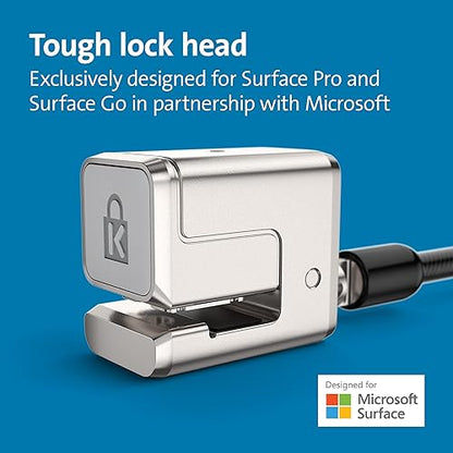 Kensington Keyed Dual Head Cable Lock for Surface Pro and Surface Go (K66646WW)