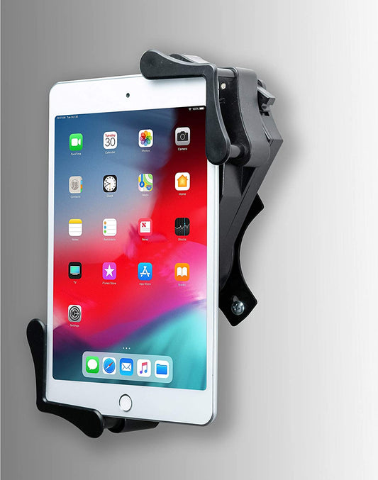 Cta digital Tablet Wall Mount – CTA Rotating Wall Mount for iPad 7th/ 8th/ 9th Gen 10.2”, iPad Pro 11- and 12.9”, iPad Mini, Galaxy Tab S3, and Most 7-14” Tablets (PAD-RWM) Black Non-Security
