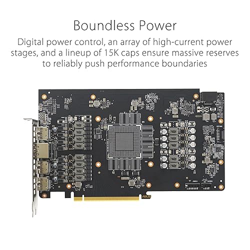 ASUS GeForce RTX™ 3050 LP BRK OC Edition 6GB GDDR6 (IP5X dust Resistance, Dual Ball Bearings, Stainless Steel Bracket, PCIe 4.0, DLSS 3, HDMI 2.1, DisplayPort 1.4a, DVI-D and More)