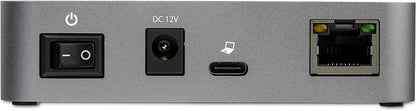 StarTech.com 3 Port USB C 3.1 Gen 2 Hub with Ethernet Adapter - 10Gbps USB Type C to 2X USB-A &amp; 1x USB-C Ports - USB Hub w/BC 1.2 Phone Fast Charging - Superspeed 10Gbps USB C Hub (HB31C2A1CGS) 3 Port |2x USB-A &amp; 1x USB-C