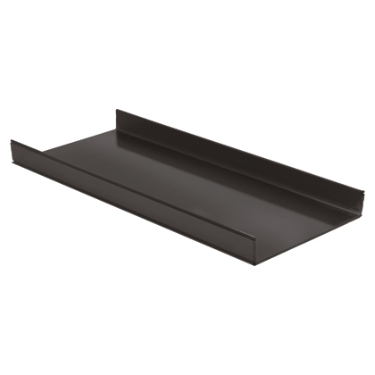 Panduit Fiberrunner Channel, 10 Ft Length, Black