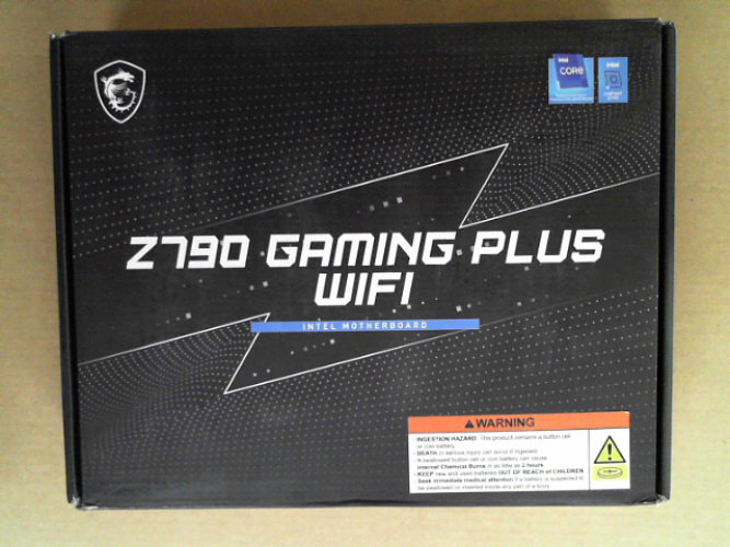 OPEN BOX - Msi 279809 Mb Z790 Gaming Plus Wifi Z790 Lga1700 Max192gb Ddr5 Pcie Atx Retail
