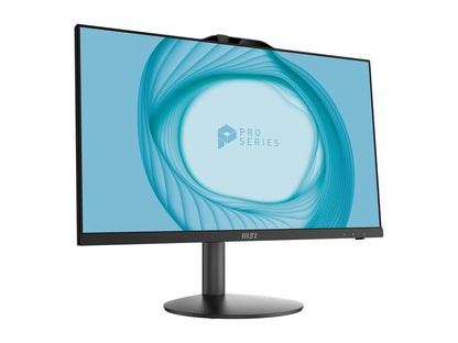 MSI All-in-One Computer PRO AP242 12M-056US Intel Core i5 12th Gen 12400 (2.50GHz) 8GB DDR4 500 GB PCIe SSD 23.8 Windows 11 Home 64-bit